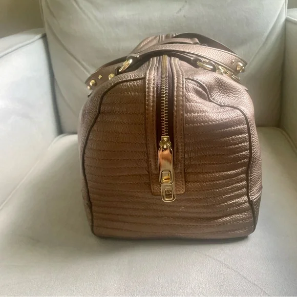 Juicy Couture Copper Leather Handbag - Picture 4 of 12